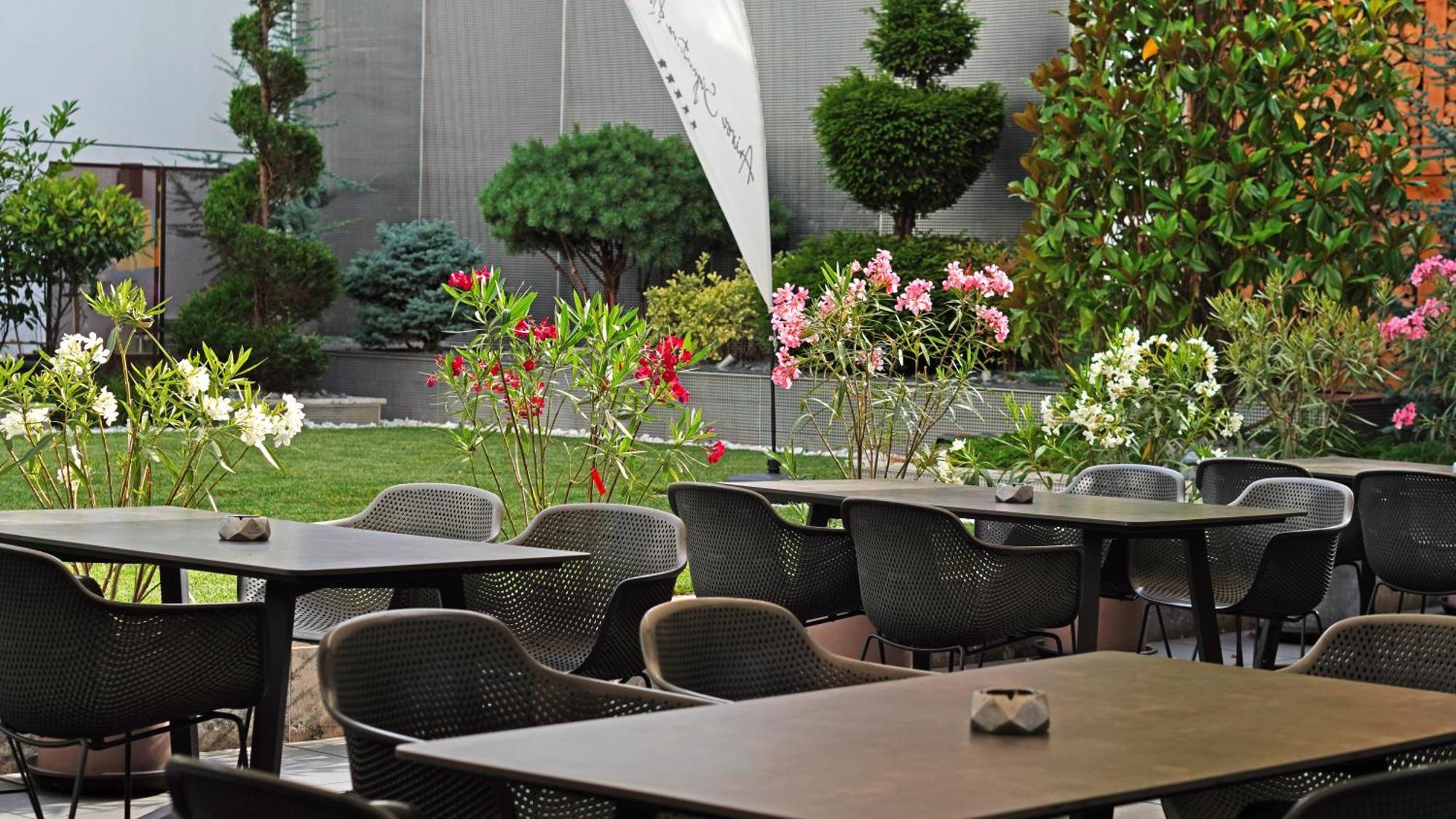 Aniroc Signature Hotel Arad Zewnętrze zdjęcie The garden of the museum
